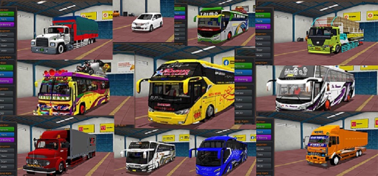 Download MOD BUSSID (Bus, Truk, Mobil, Motor) Lengkap dengan Livery