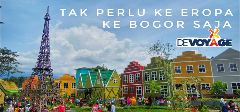 Devoyage Bogor, Tempat Wisata Tematik ala Eropa di Bogor yang Menarik untuk Dikunjungi