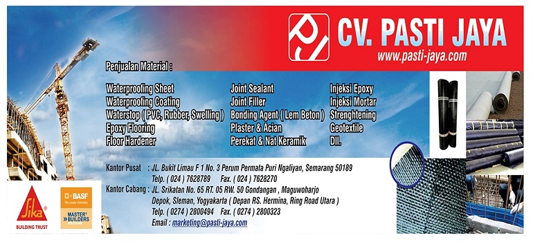 Distributor Sika Waterproofing Resmi dan Terlengkap Di Indonesia